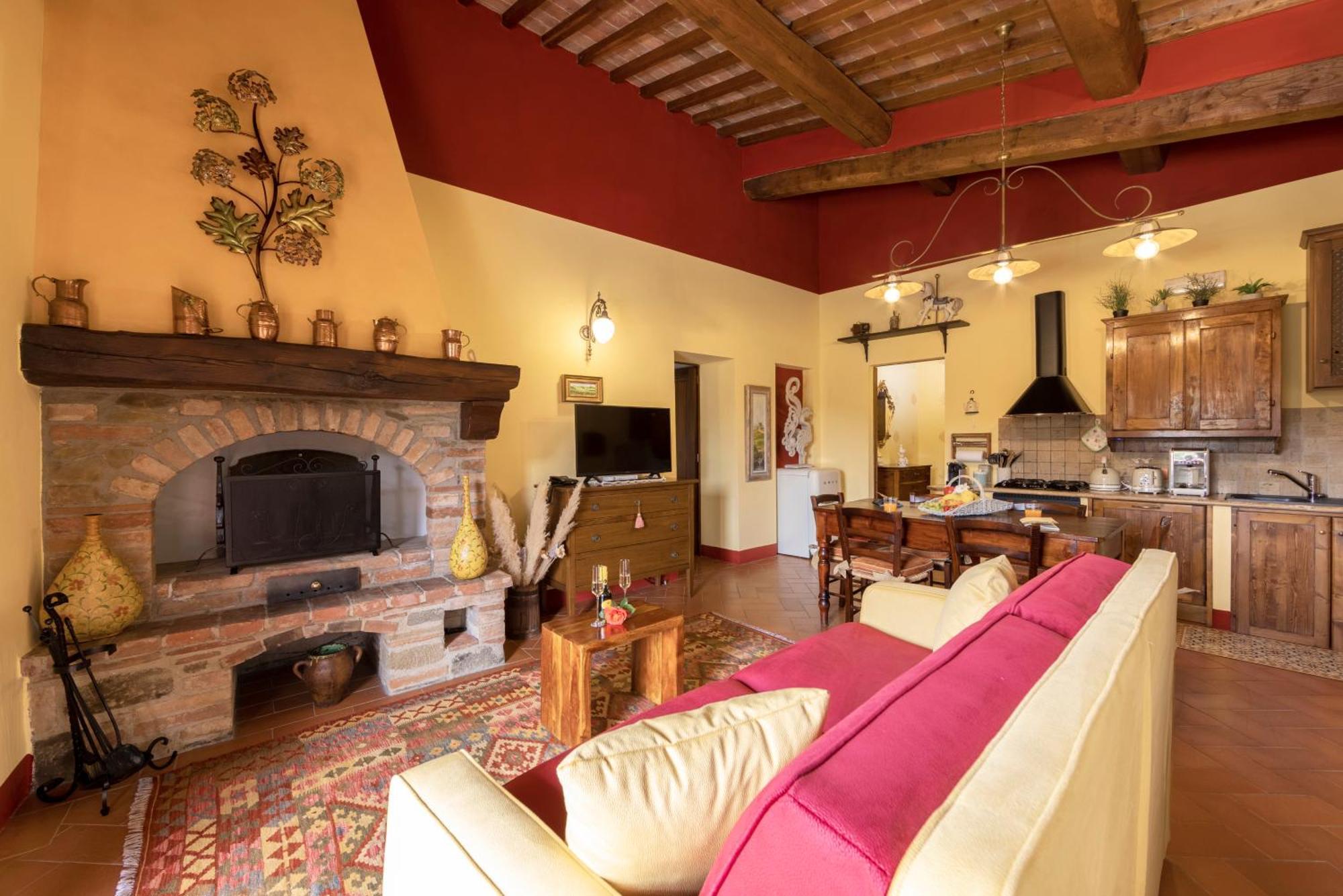 Podere La Casina Country Chic Rigomagno Dış mekan fotoğraf