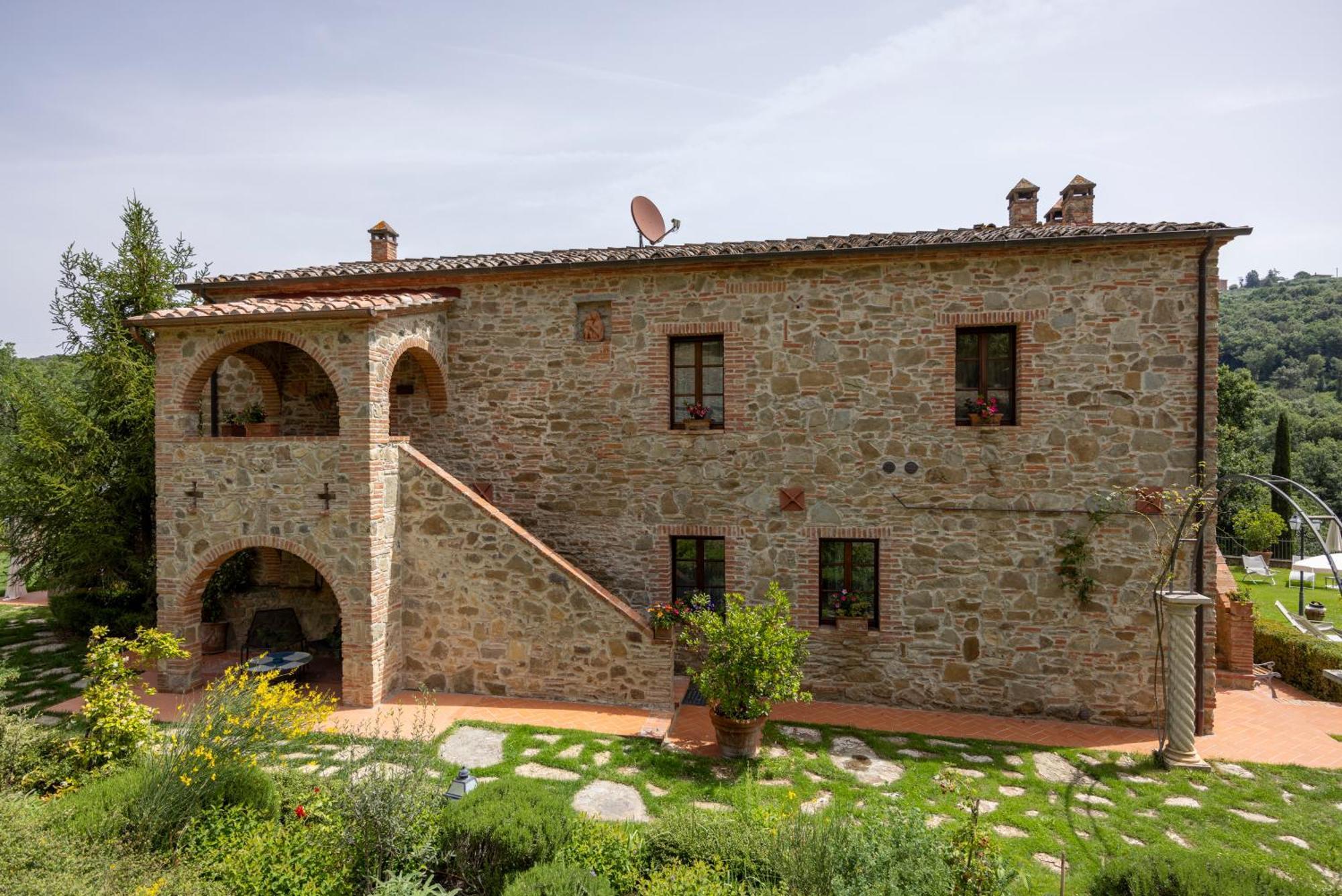 Podere La Casina Country Chic Rigomagno Dış mekan fotoğraf