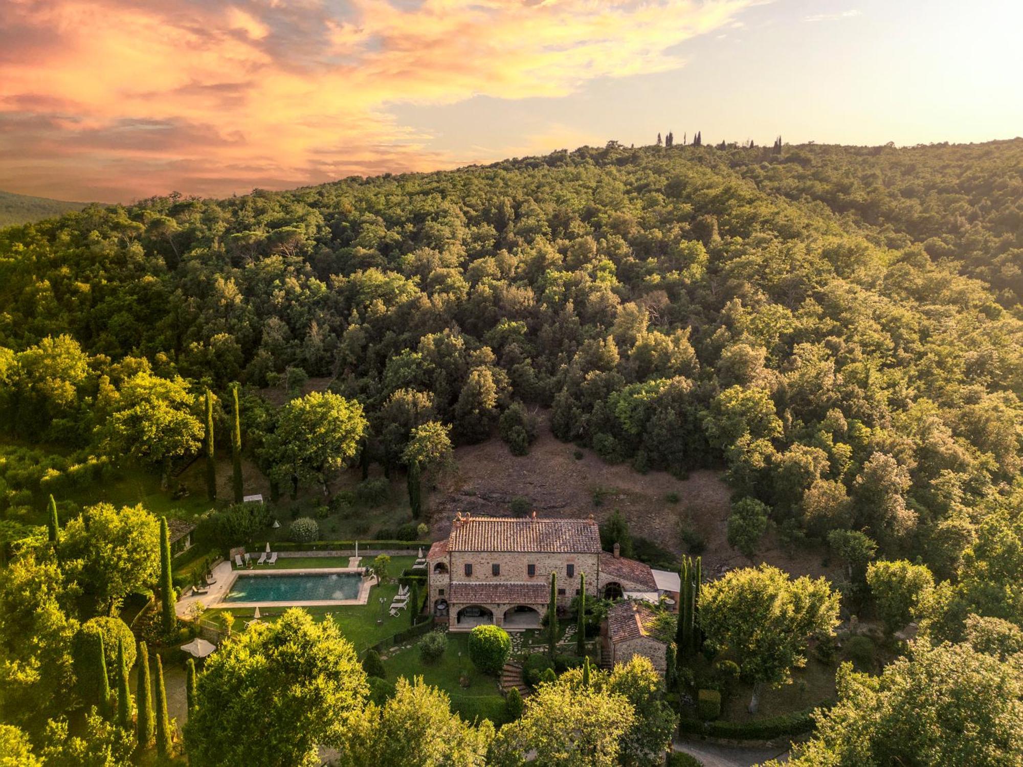 Podere La Casina Country Chic Rigomagno Dış mekan fotoğraf